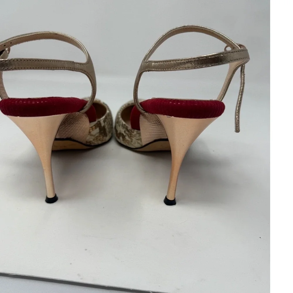 Enrico Cuini Faye Fireworks heels Women's‎ size 37.5